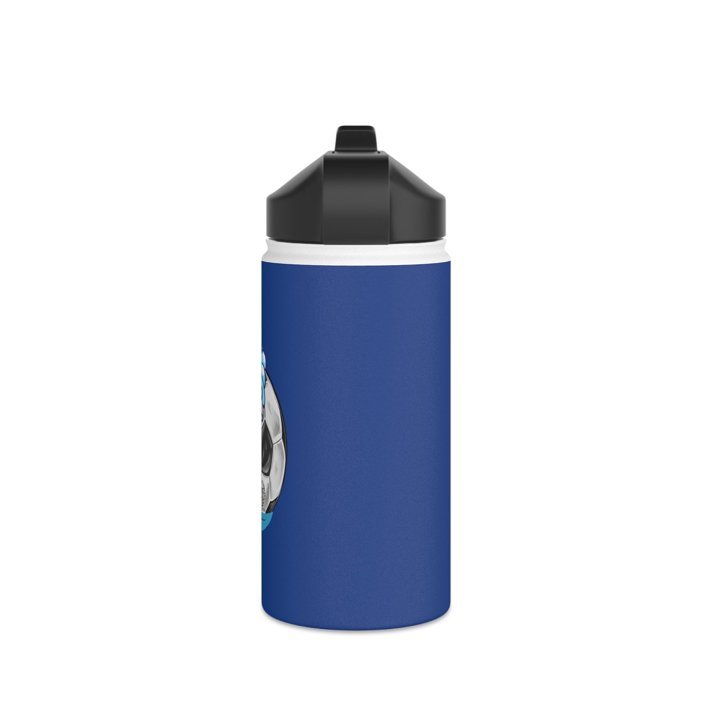 Tsunami Soccer Stainless Steel Water Bottle, Standard Lid