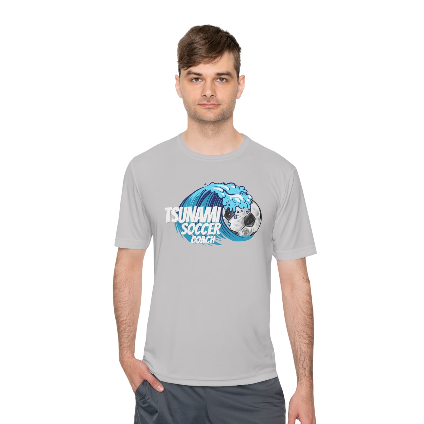 Tsunami Soccer Coach Dry Fit Tee