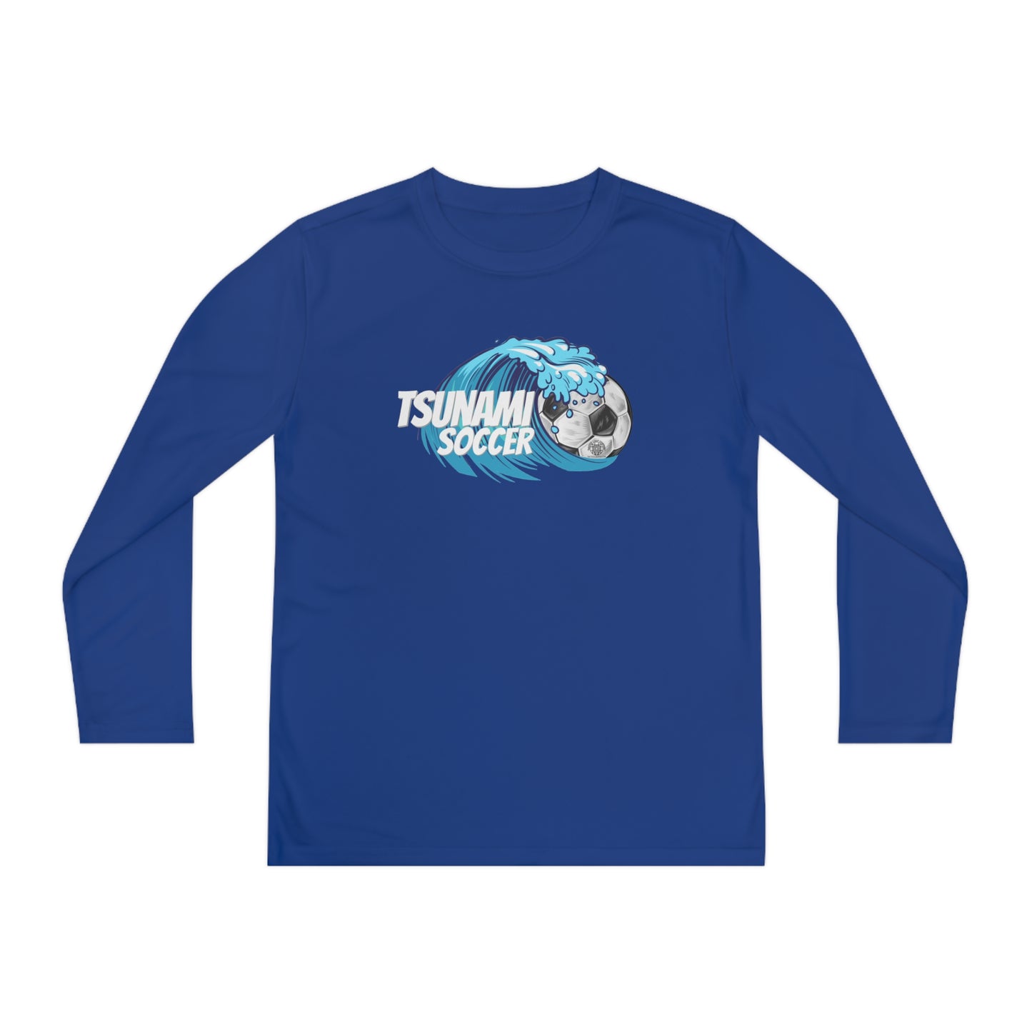 Tsunami Soccer Youth Long Sleeve Dry Fit Tee