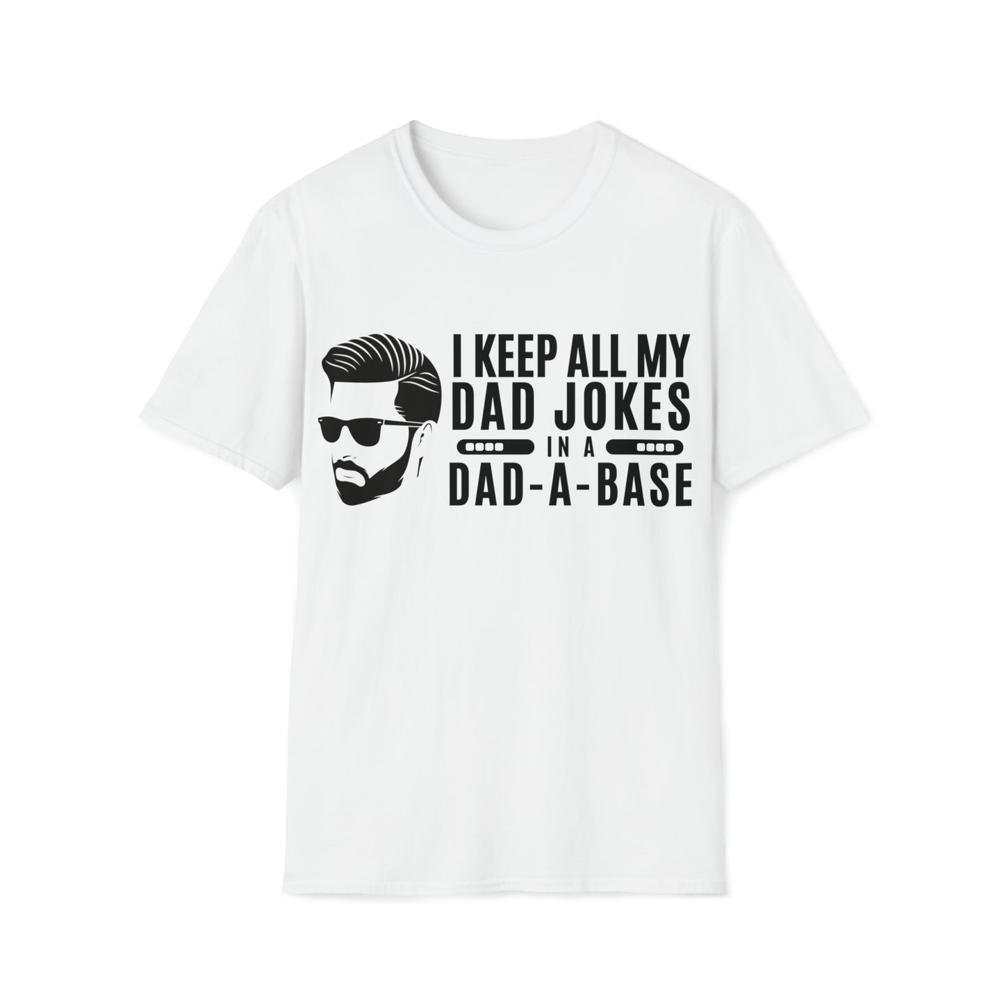 I Keep My Dad Jokes Mens Softstyle T-Shirt