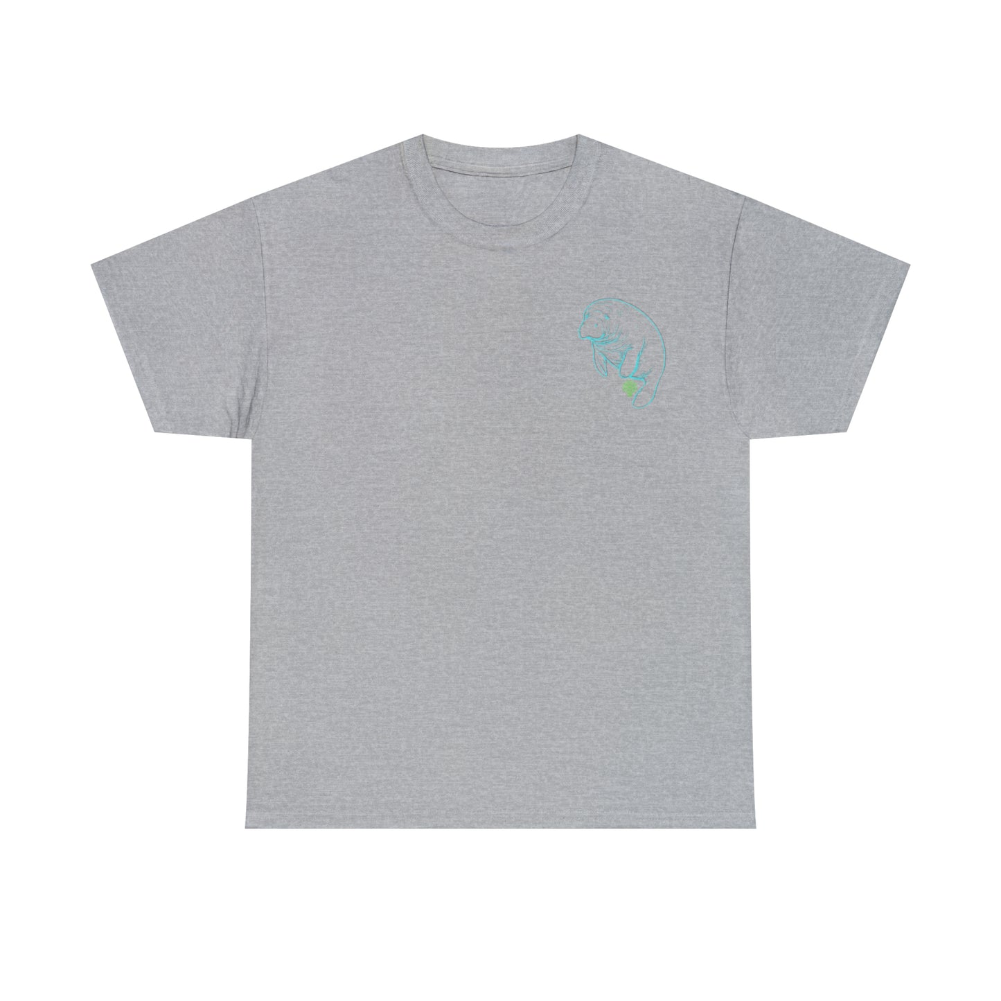 Manatees are Heroes Heavy Cotton Tee