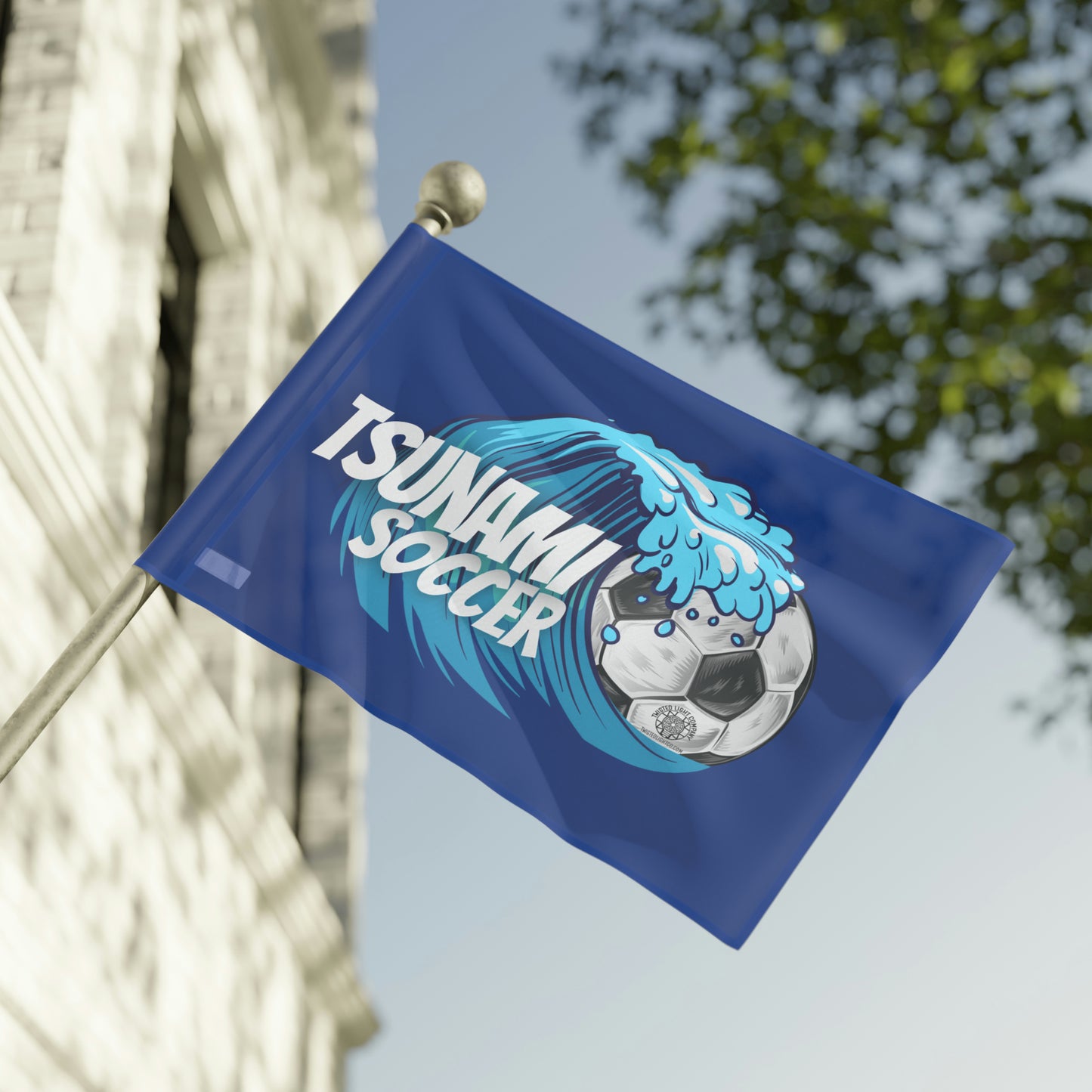 Tsunami Soccer Flag