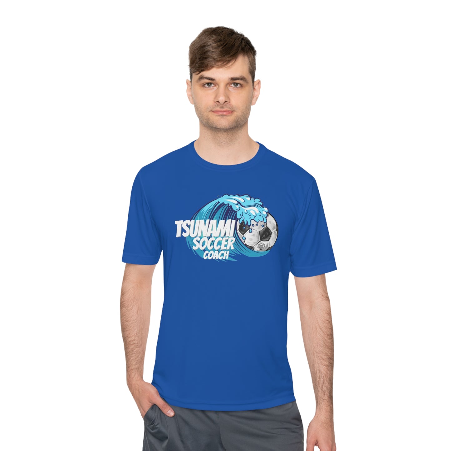 Tsunami Soccer Coach Dry Fit Tee