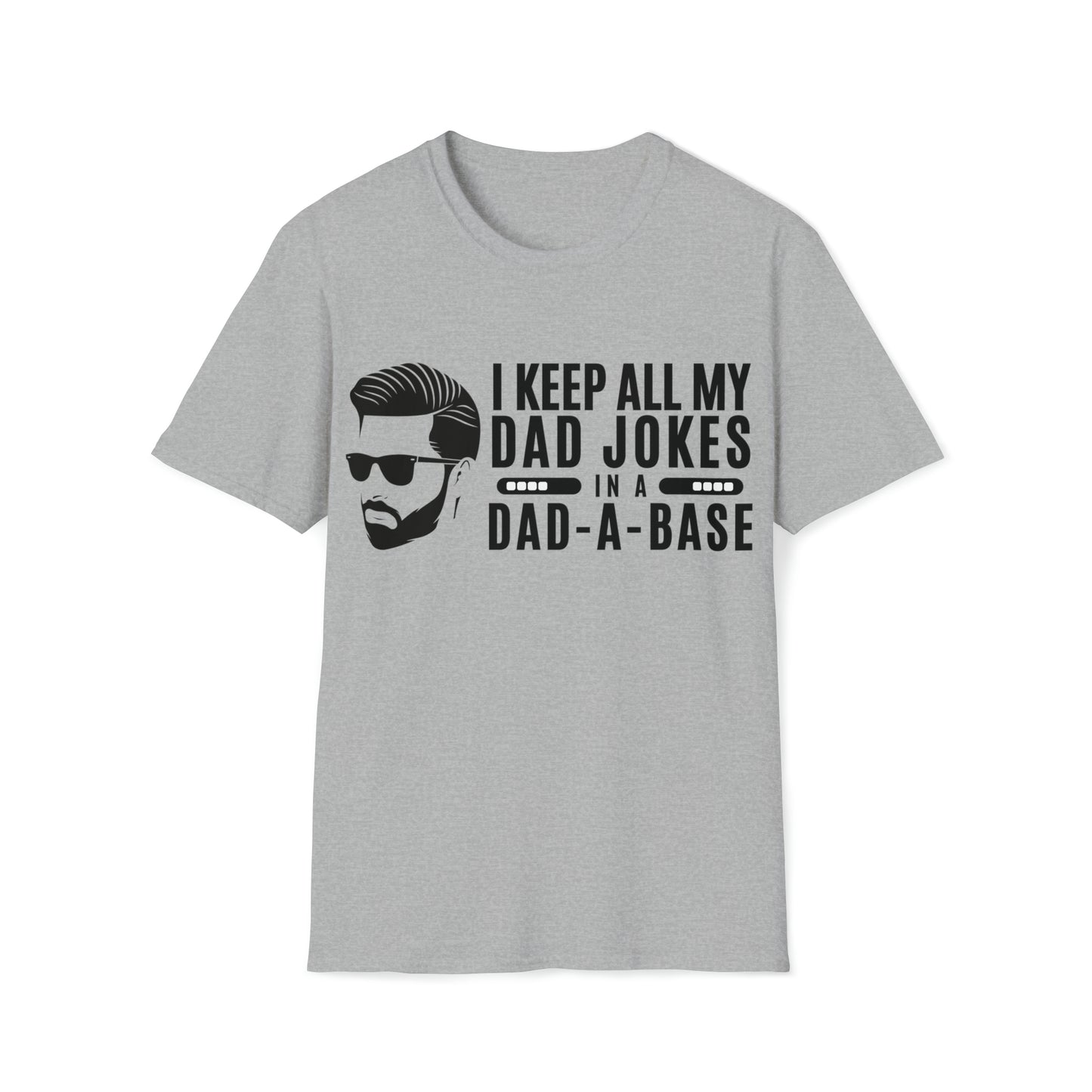 I Keep My Dad Jokes Mens Softstyle T-Shirt