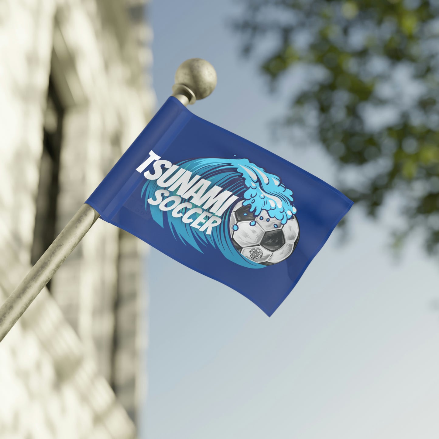 Tsunami Soccer Flag