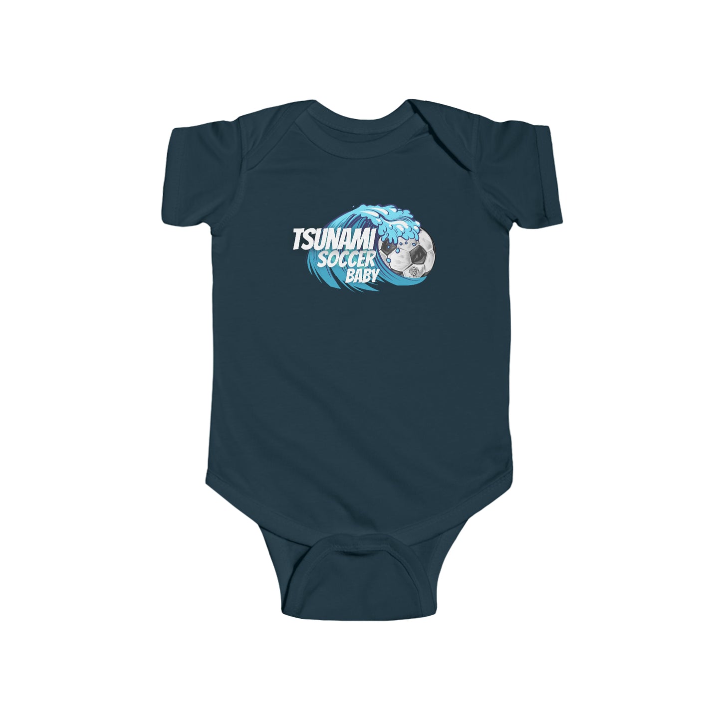 Tsunami Soccer Baby Infant Fine Jersey Bodysuit