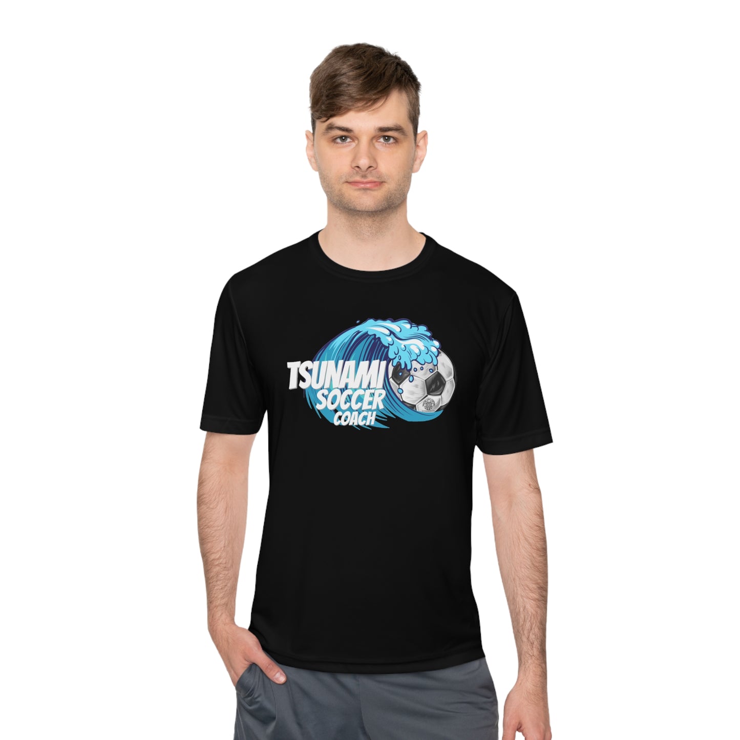 Tsunami Soccer Coach Dry Fit Tee