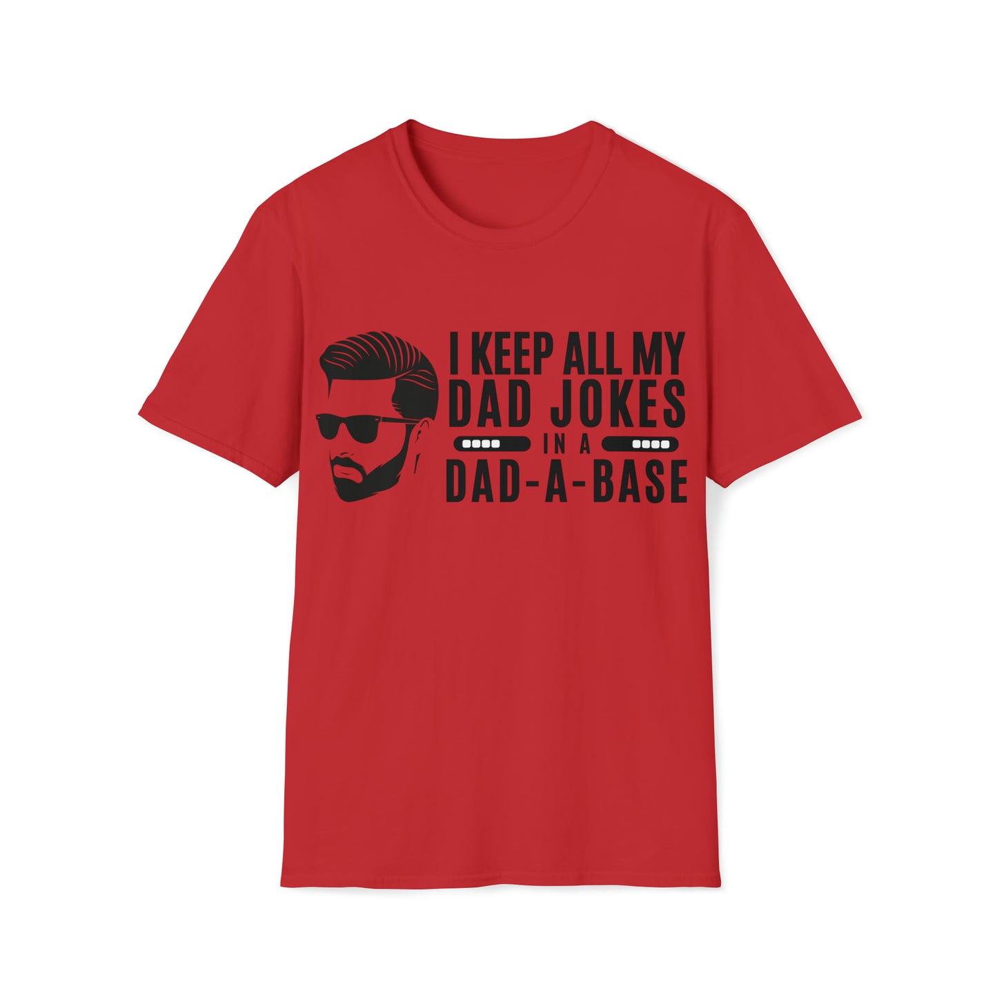 I Keep My Dad Jokes Mens Softstyle T-Shirt