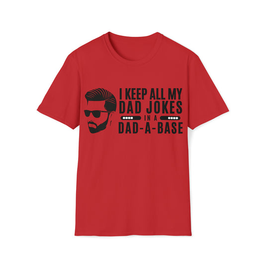 I Keep My Dad Jokes Mens Softstyle T-Shirt