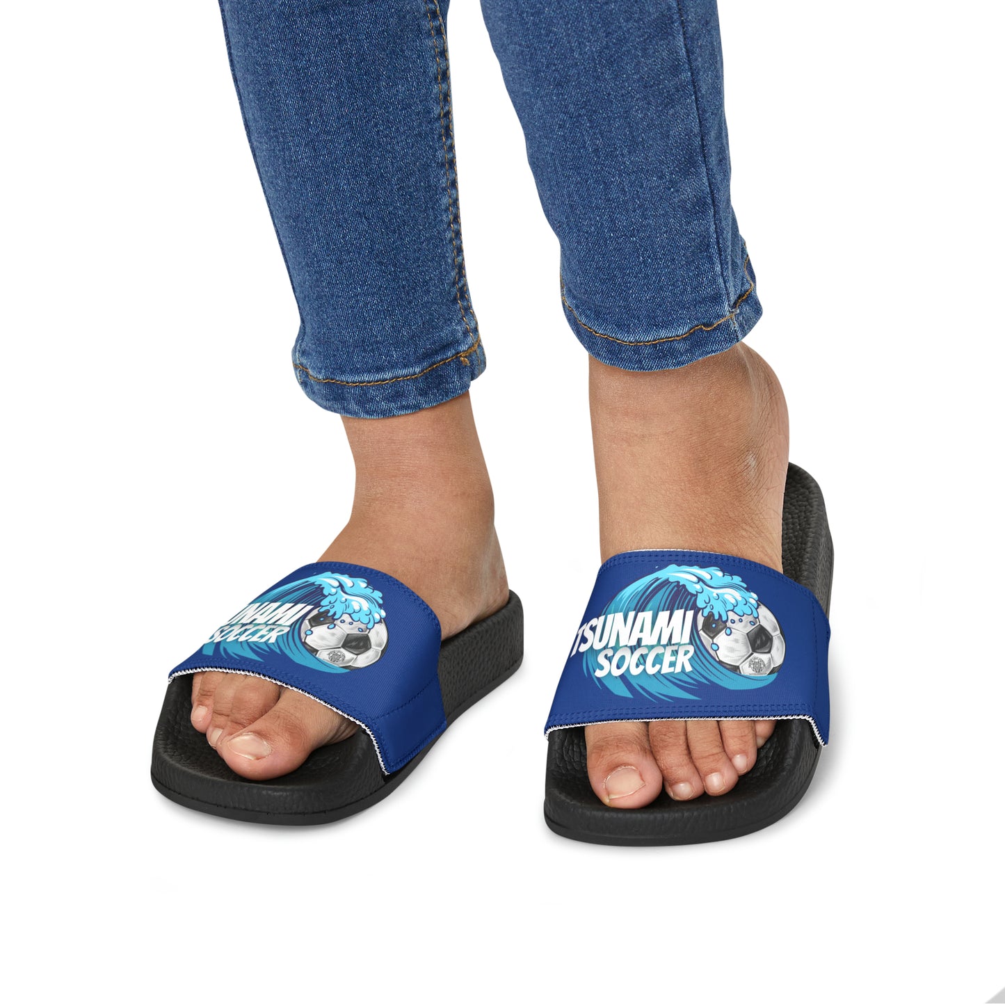 Tsunami Soccer Youth PU Slide Sandals