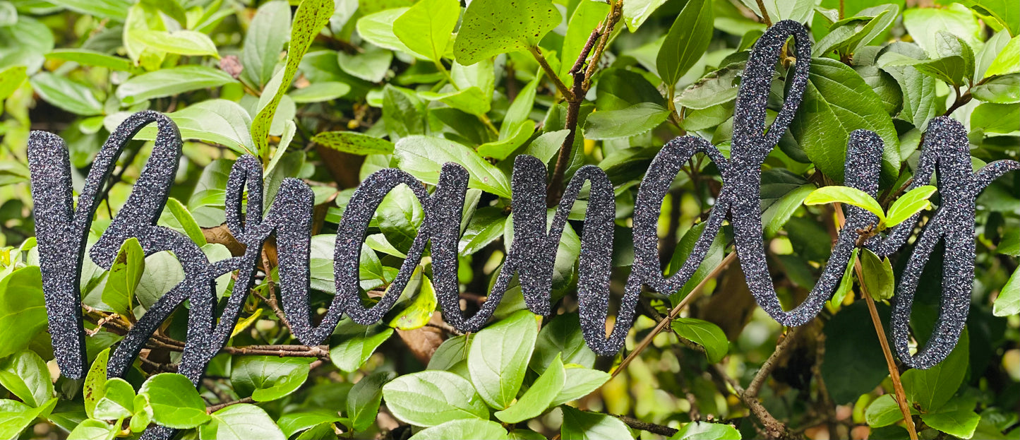 Wooden Name Sign