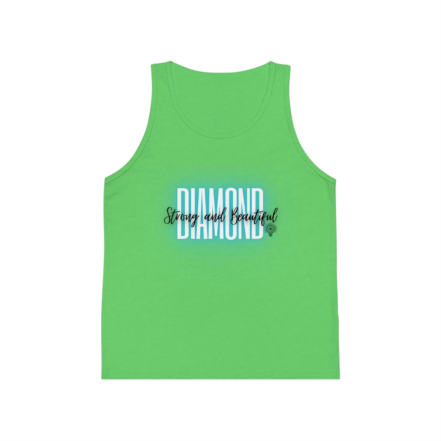 Kid's Diamond Strong and Beautiful Tank Top